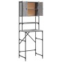 Armario de lavadora gris Sonoma 68x48,5x194 cm