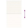 Estor cebra beige mármol tejido ancho 115,9 cm poliéster