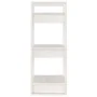 Estantería/divisor de espacios madera pino blanco 41x35x91 cm de vidaXL, Librerías y estanterías - Ref: Foro24-813860, Precio...