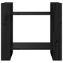 Estantería/divisor de espacios madera pino negro 60x35x57 cm by vidaXL, Bookcases and shelves - Ref: Foro24-813878, Price: 32...