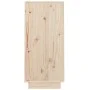 Solid pine wood console table 60x34x75 cm by vidaXL, Sideboards - Ref: Foro24-813819, Price: 42,18 €, Discount: %