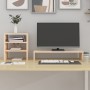 Solid pine wood monitor stand 81x20x30 cm by vidaXL, Computer bases and risers - Ref: Foro24-813994, Price: 31,42 €, Discount: %