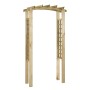 Arco con enrejado madera maciza de pino impregnada 110x60x210cm de vidaXL, Pérgolas, arcos y enrejados de jardín - Ref: Foro2...