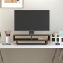 Monitor stand solid honey brown pine wood 60x27x14 cm by vidaXL, Computer bases and risers - Ref: Foro24-814002, Price: 39,82...