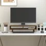 Monitor stand solid honey brown pine wood 60x27x14 cm by vidaXL, Computer bases and risers - Ref: Foro24-814002, Price: 39,16...