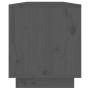 TV-Schrank aus massivem Kiefernholz, grau, 110,5 x 34 x 40 cm von vidaXL, TV-Möbel - Ref: Foro24-813846, Preis: 74,74 €, Raba...