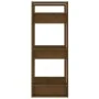 Honey brown pine shelf/space divider 41x35x91 cm by vidaXL, Bookcases and shelves - Ref: Foro24-813862, Price: 36,91 €, Disco...