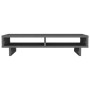 Monitor stand solid gray pine wood 60x27x14 cm by vidaXL, Computer bases and risers - Ref: Foro24-814001, Price: 36,24 €, Dis...