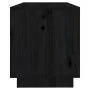 Massiver TV-Schrank aus schwarzem Kiefernholz, 74 x 34 x 40 cm von vidaXL, TV-Möbel - Ref: Foro24-813843, Preis: 52,51 €, Rab...