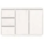 Solid white pine wood sideboard 111x34x75 cm by vidaXL, Sideboards - Ref: Foro24-813805, Price: 145,18 €, Discount: %