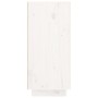 Aparador de madera maciza de pino blanco 111x34x75 cm de vidaXL, Aparadores - Ref: Foro24-813805, Precio: 147,32 €, Descuento: %