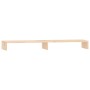Solid pine wood monitor stand 100x27x10 cm by vidaXL, Computer bases and risers - Ref: Foro24-813949, Price: 28,16 €, Discoun...