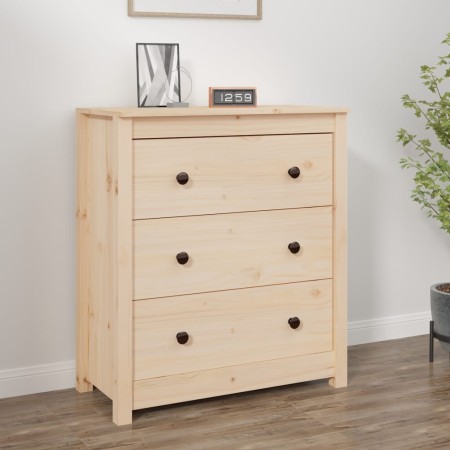 Sideboard aus massivem Kiefernholz, 70 x 35 x 80 cm von vidaXL, Sideboards - Ref: Foro24-813734, Preis: 118,25 €, Rabatt: %