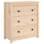 Sideboard aus massivem Kiefernholz, 70 x 35 x 80 cm von vidaXL, Sideboards - Ref: Foro24-813734, Preis: 118,25 €, Rabatt: %