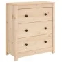 Sideboard aus massivem Kiefernholz, 70 x 35 x 80 cm von vidaXL, Sideboards - Ref: Foro24-813734, Preis: 116,54 €, Rabatt: %