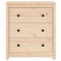 Sideboard aus massivem Kiefernholz, 70 x 35 x 80 cm von vidaXL, Sideboards - Ref: Foro24-813734, Preis: 118,25 €, Rabatt: %