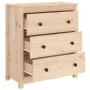 Solid pine wood sideboard 70x35x80 cm by vidaXL, Sideboards - Ref: Foro24-813734, Price: 116,54 €, Discount: %