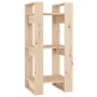 Solid pine wood shelf/space divider 41x35x91 cm by vidaXL, Bookcases and shelves - Ref: Foro24-813859, Price: 34,64 €, Discou...