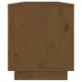 Mueble de TV madera maciza de pino marrón miel 110,5x34x40 cm de vidaXL, Muebles TV - Ref: Foro24-813847, Precio: 70,12 €, De...