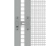 Vogelkäfig verzinkter Stahl anthrazit 213,5x217,5x211,5 cm von vidaXL, Füße und Vogelkäfige - Ref: Foro24-171549, Preis: 368,...