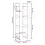 Solid pine wood shelf/space divider 41x35x125 cm by vidaXL, Bookcases and shelves - Ref: Foro24-813864, Price: 42,25 €, Disco...
