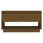 TV-Ständer Massivholz Kiefer honigbraun 74x34x40 cm von vidaXL, TV-Möbel - Ref: Foro24-813842, Preis: 45,11 €, Rabatt: %