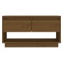 TV-Ständer Massivholz Kiefer honigbraun 74x34x40 cm von vidaXL, TV-Möbel - Ref: Foro24-813842, Preis: 45,11 €, Rabatt: %