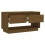 TV-Ständer Massivholz Kiefer honigbraun 74x34x40 cm von vidaXL, TV-Möbel - Ref: Foro24-813842, Preis: 45,11 €, Rabatt: %