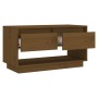 TV-Ständer Massivholz Kiefer honigbraun 74x34x40 cm von vidaXL, TV-Möbel - Ref: Foro24-813842, Preis: 45,11 €, Rabatt: %
