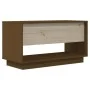 TV-Ständer Massivholz Kiefer honigbraun 74x34x40 cm von vidaXL, TV-Möbel - Ref: Foro24-813842, Preis: 45,11 €, Rabatt: %