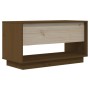 TV-Ständer Massivholz Kiefer honigbraun 74x34x40 cm von vidaXL, TV-Möbel - Ref: Foro24-813842, Preis: 45,11 €, Rabatt: %