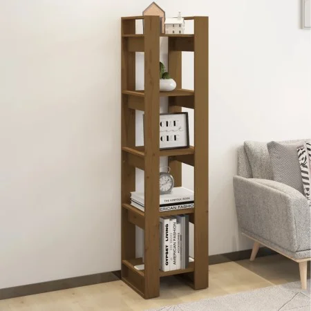 Honey brown wooden shelf/space divider 41x35x160 cm by vidaXL, Bookcases and shelves - Ref: Foro24-813872, Price: 50,58 €, Di...
