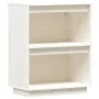 Solid white pine wood console table 60x34x75 cm by vidaXL, Sideboards - Ref: Foro24-813820, Price: 56,65 €, Discount: %