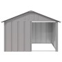 Casa para perros acero galvanizado gris 116,5x153x81,5 cm de vidaXL, Casetas para perros - Ref: Foro24-171542, Precio: 99,90 ...