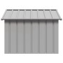 Hundehütte verzinkter Stahl grau 116,5x153x81,5 cm von vidaXL, Hundehütten - Ref: Foro24-171542, Preis: 100,01 €, Rabatt: %