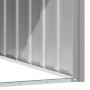 Hundehütte verzinkter Stahl grau 116,5x153x81,5 cm von vidaXL, Hundehütten - Ref: Foro24-171542, Preis: 100,01 €, Rabatt: %