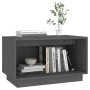 TV-Schrank aus massivem Kiefernholz, grau, 60 x 35 x 35 cm von vidaXL, TV-Möbel - Ref: Foro24-813826, Preis: 33,75 €, Rabatt: %