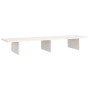 Solid white pine wood monitor stand 100x27x15 cm by vidaXL, Computer bases and risers - Ref: Foro24-813980, Price: 34,68 €, D...