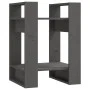 Pine wood gray shelf/space divider 41x35x57 cm by vidaXL, Bookcases and shelves - Ref: Foro24-813856, Price: 30,06 €, Discoun...