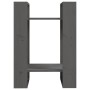 Pine wood gray shelf/space divider 41x35x57 cm by vidaXL, Bookcases and shelves - Ref: Foro24-813856, Price: 30,36 €, Discoun...