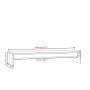 Solid pine wood monitor stand 100x27x15 cm by vidaXL, TV Furniture - Ref: Foro24-813930, Price: 31,53 €, Discount: %
