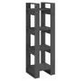 Gray pine wood shelving/space divider 41x35x125 cm by vidaXL, Bookcases and shelves - Ref: Foro24-813866, Price: 45,11 €, Dis...