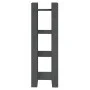 Gray pine wood shelving/space divider 41x35x125 cm by vidaXL, Bookcases and shelves - Ref: Foro24-813866, Price: 45,11 €, Dis...