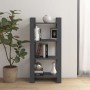 Graues Massivholzregal/Raumteiler 60x35x125 cm von vidaXL, Bücherregale und Regale - Ref: Foro24-813886, Preis: 62,96 €, Raba...