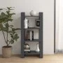 Gray solid wood shelving/space divider 60x35x125 cm by vidaXL, Bookcases and shelves - Ref: Foro24-813886, Price: 62,24 €, Di...