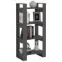 Graues Massivholzregal/Raumteiler 60x35x125 cm von vidaXL, Bücherregale und Regale - Ref: Foro24-813886, Preis: 62,96 €, Raba...