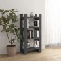 Gray solid wood shelving/space divider 60x35x125 cm by vidaXL, Bookcases and shelves - Ref: Foro24-813886, Price: 62,24 €, Di...