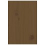 Monitor stand solid honey brown pine wood 81x20x30 cm by vidaXL, Computer bases and risers - Ref: Foro24-813997, Price: 33,11...