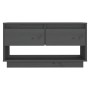 TV-Schrank aus massivem Kiefernholz, grau, 74 x 34 x 40 cm von vidaXL, TV-Möbel - Ref: Foro24-813841, Preis: 56,30 €, Rabatt: %