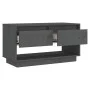 Gray pine solid wood TV cabinet 74x34x40 cm by vidaXL, TV Furniture - Ref: Foro24-813841, Price: 47,36 €, Discount: %